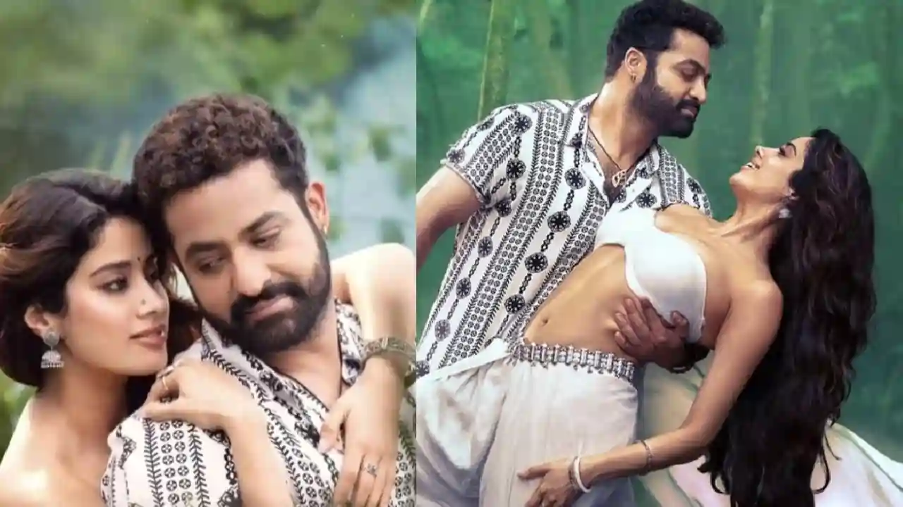 Chuttamalle from Devara Part 1: Jr NTR, Janhvi Kapoor remind fans of NTR, Sridevi in romantic song