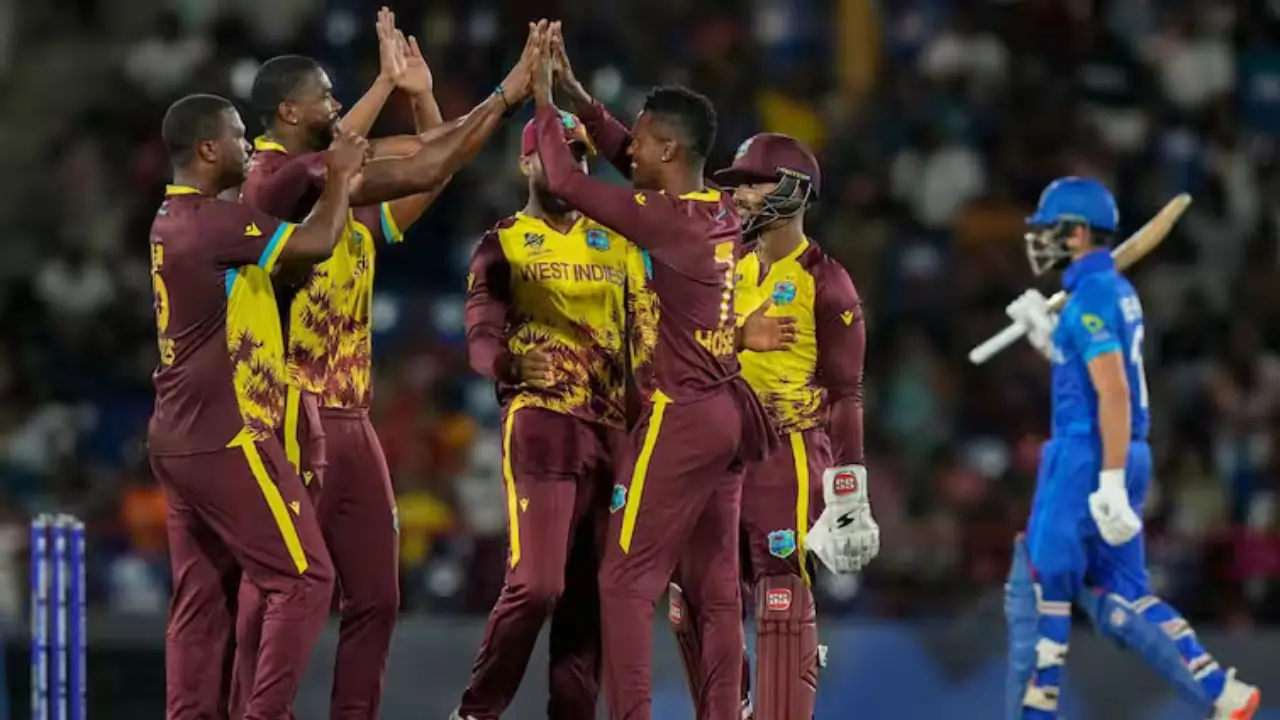 West Indies vs Afghanistan Highlights: West Indies beat Afghanistan by 104 runs