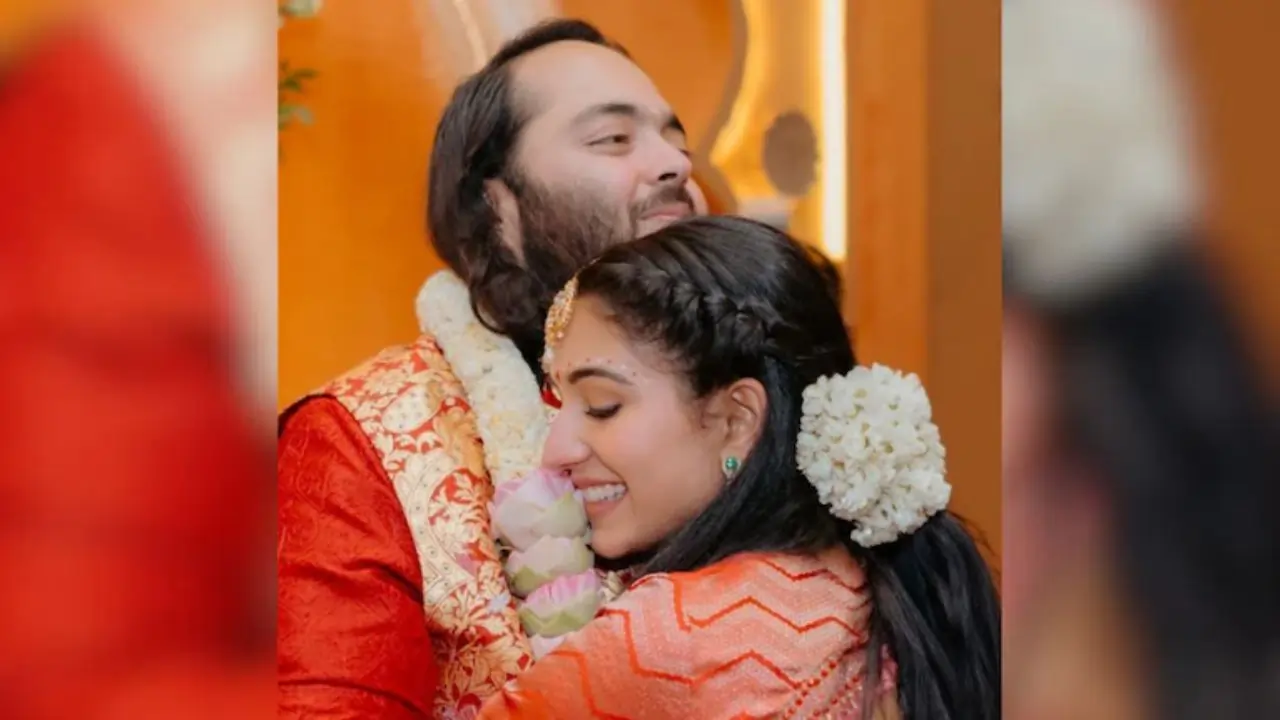 Anant -Radhika Wedding: Anant Ambani hugs Radhika during Grahasanti Puja; The video went viral