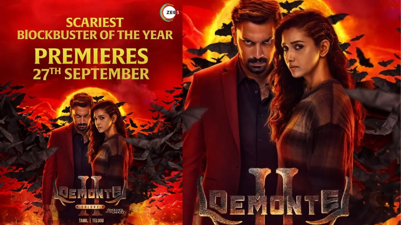 ZEE5 announces World Digital Premiere of the scariest Blockbuster of the year 'Demonte Colony 2'