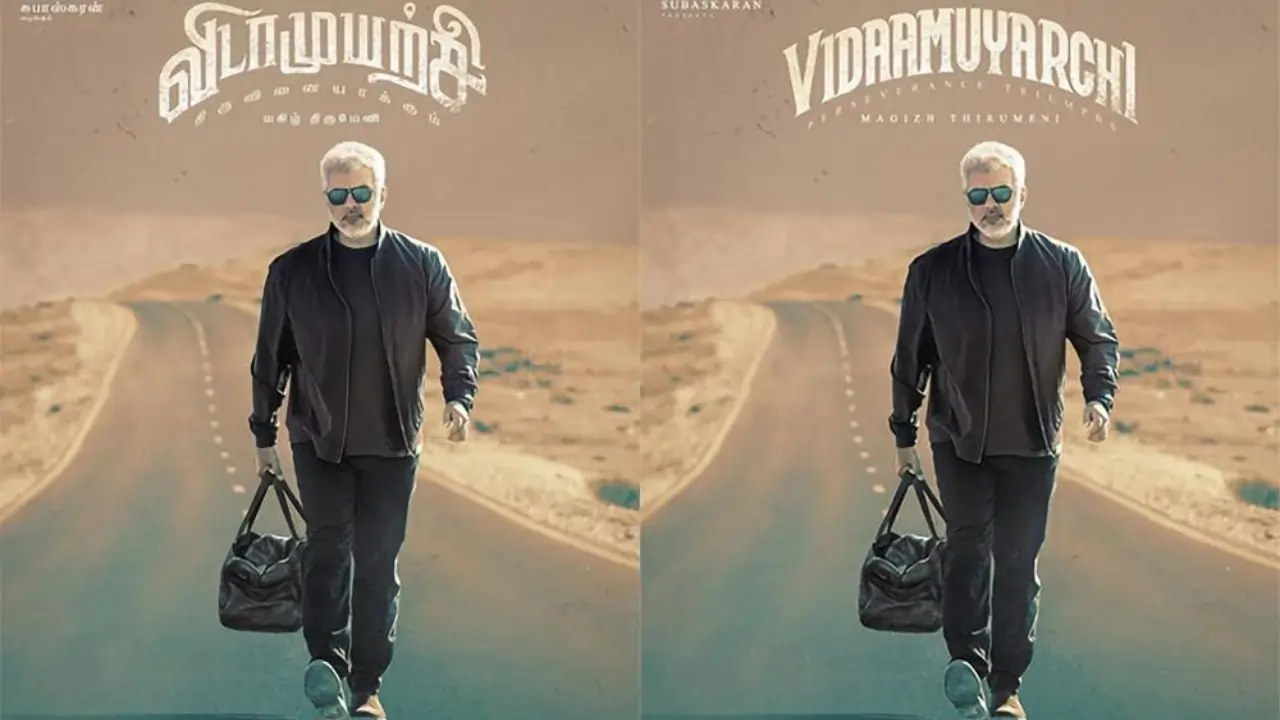 Ajith Kumar starrer film 'Vidamuyarchi' first look released
