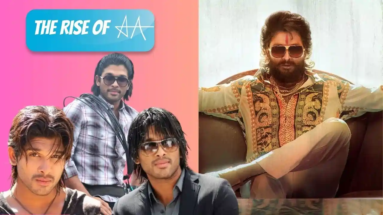 Allu Arjun's Iconic Journey: Tracing His Rise from Arya to Pushpa