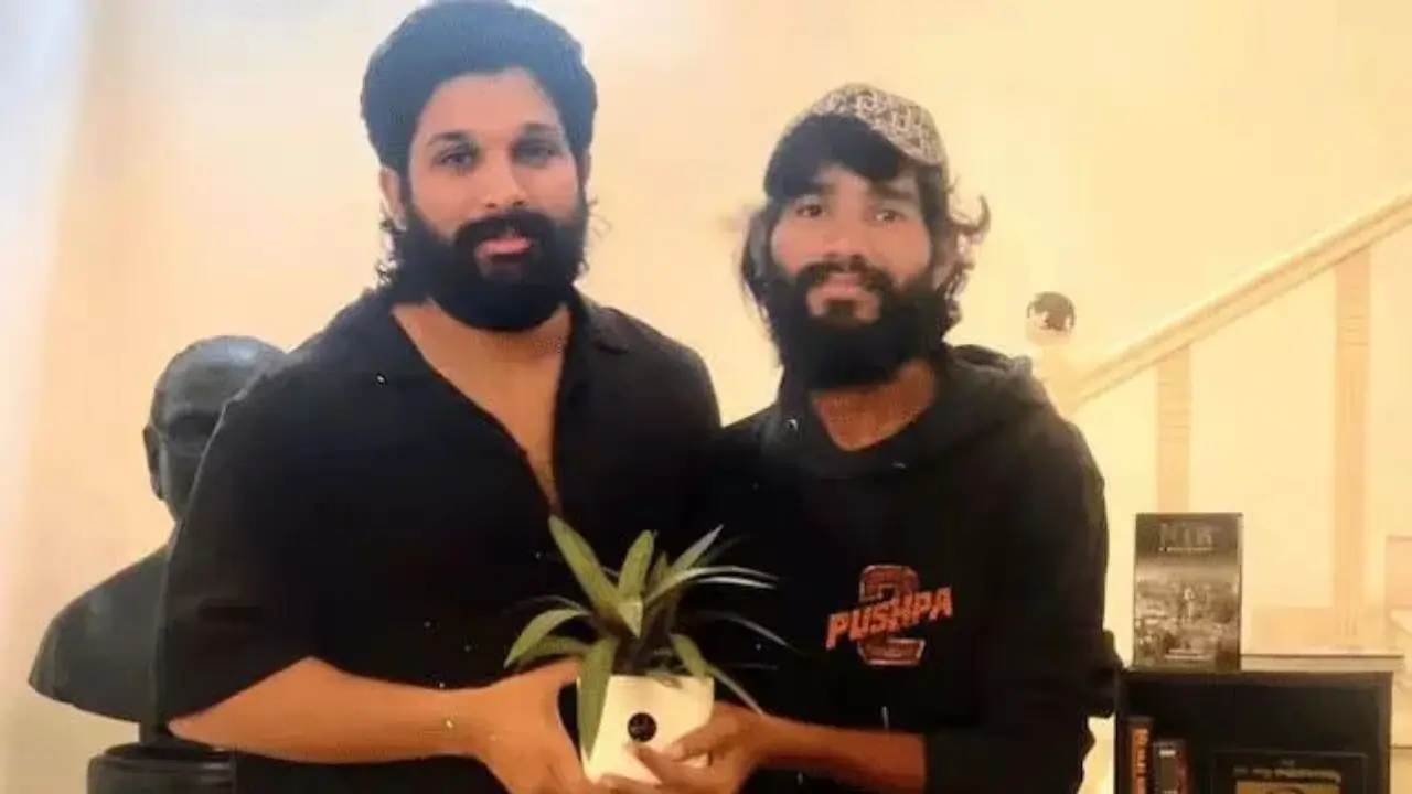 Die-Hard Fan Travels 1600km to Meet Icon Star Allu Arjun