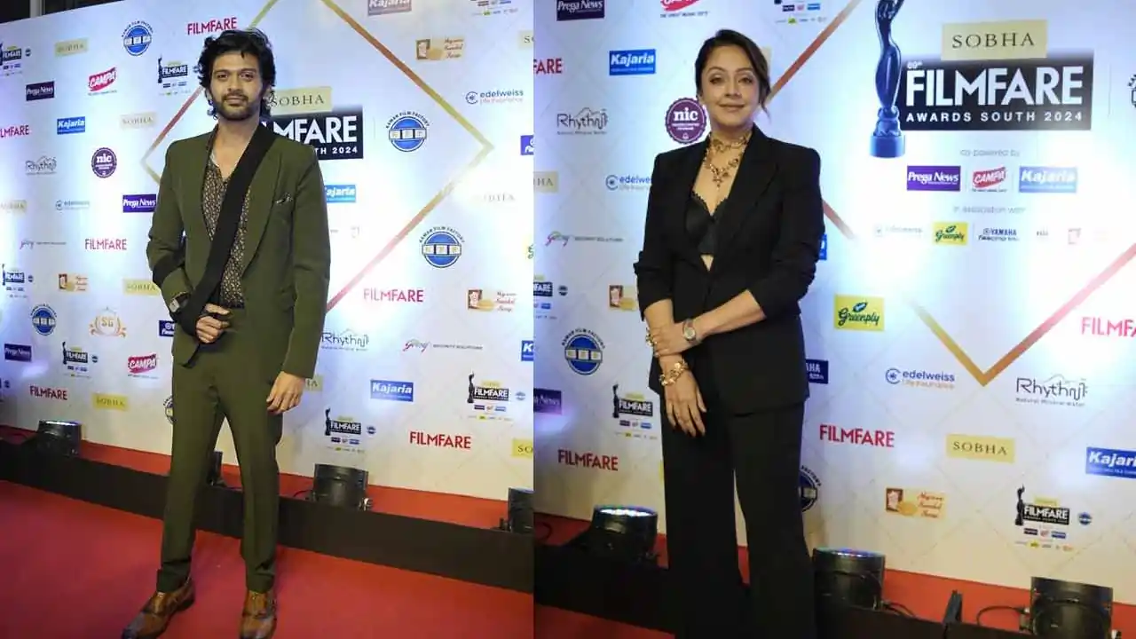 Hyderabad glitters as South Indian film industry gathers for the 69th SOBHA Filmfare Awards South 2024 with Kamar Film Factory