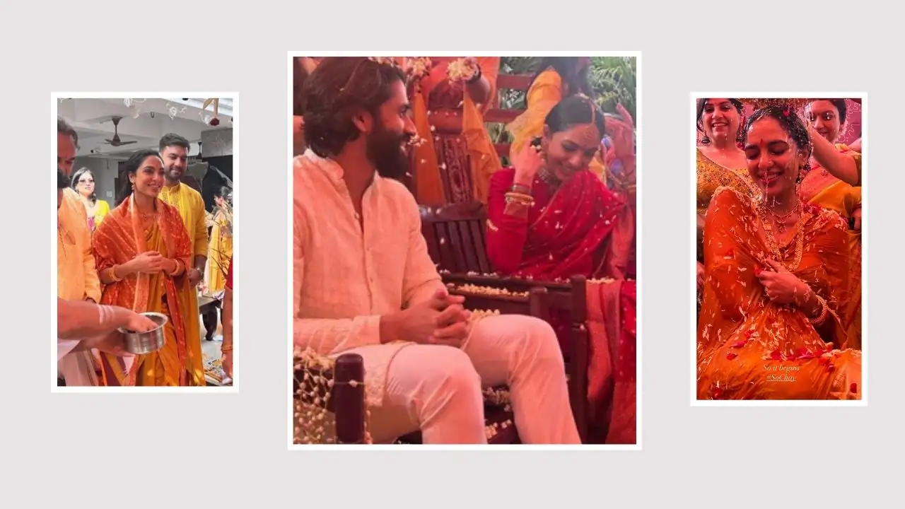 How Naga Chaitanya, Sobhita Dhulipala's families celebrated pre-wedding function together; inside details revealed