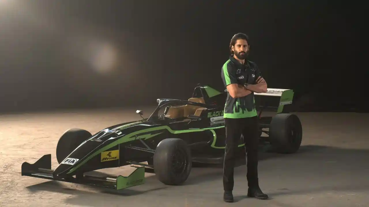 Naga Chaitanya to power Hyderabad Black Birds at Indian Racing League 2024