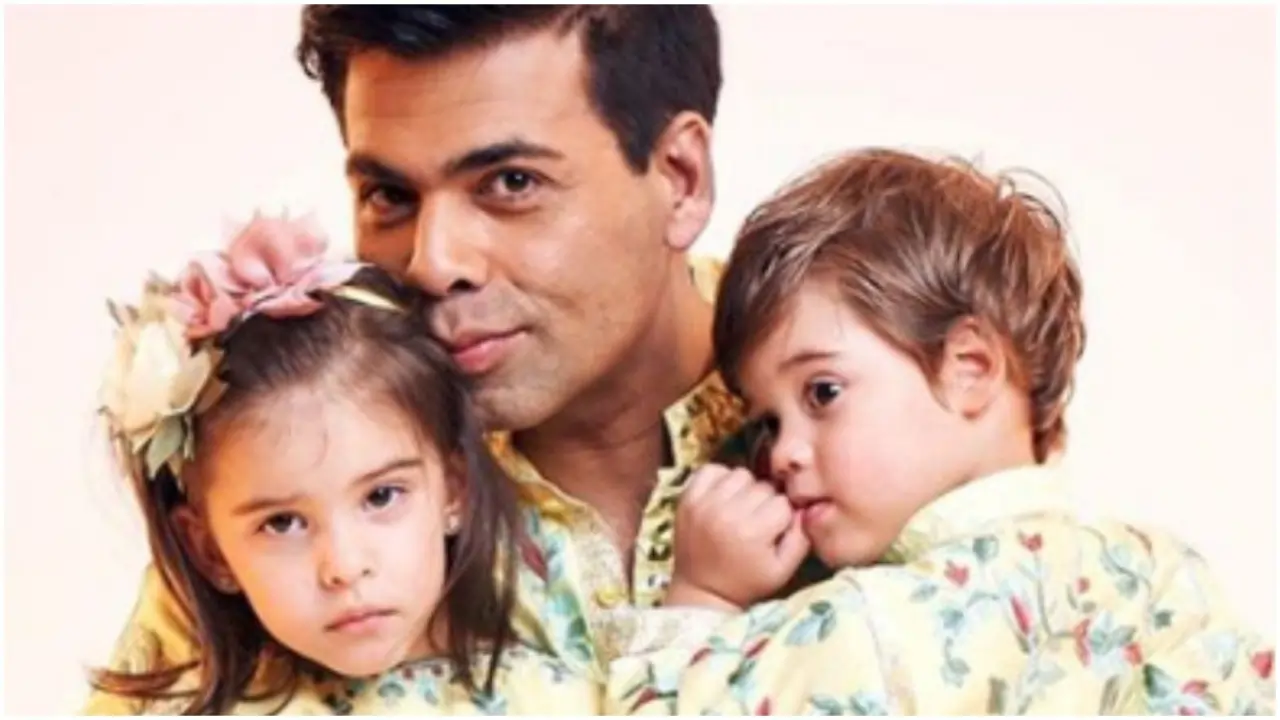 Karan Johar drops heartwarming video celebrating 'equality' on Daughter's Day with his kids Roohi and Yash