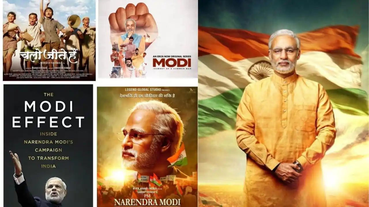 Movies, series and books based on PM Narendra Modi