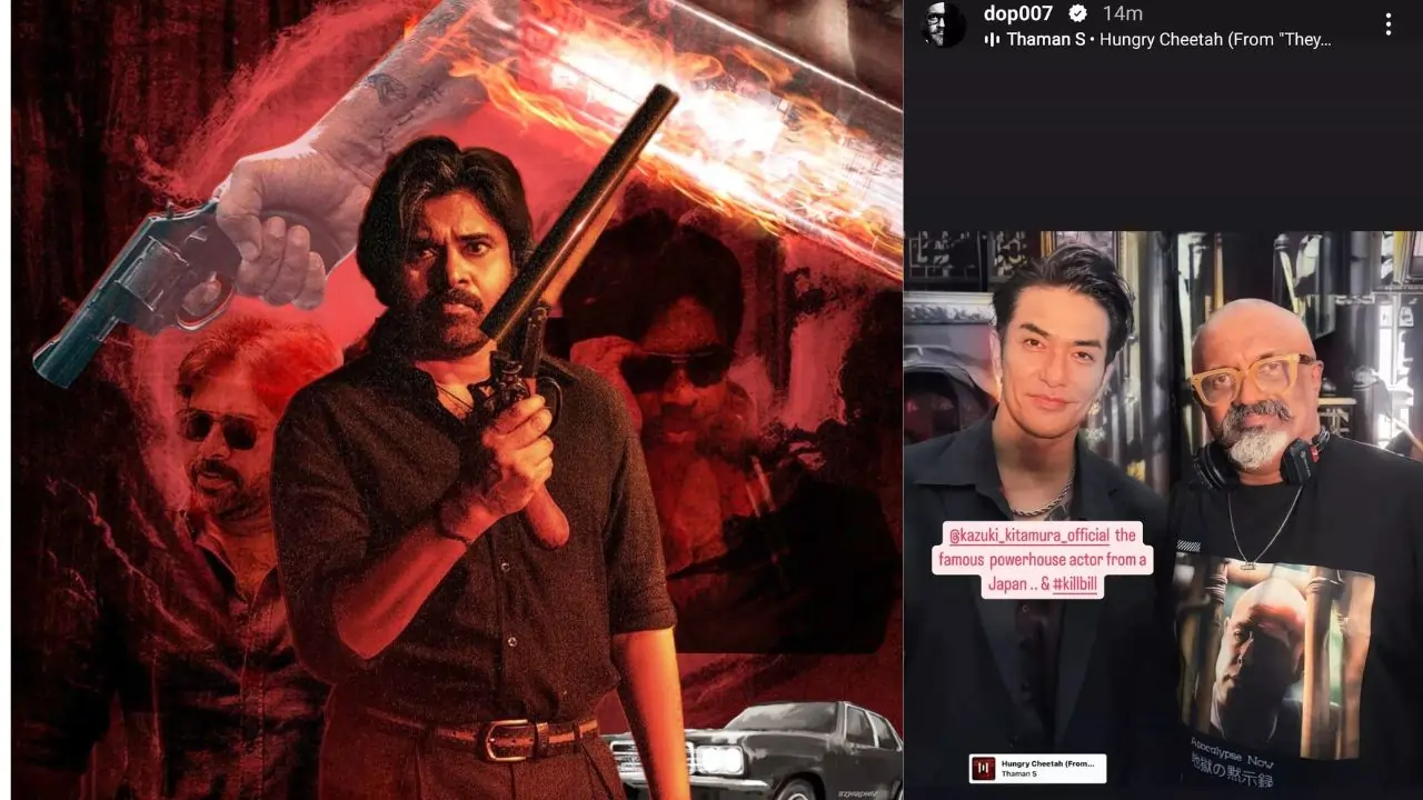 Pawan Kalyan's 'OG' Welcomes Renowned Japanese and Thai Actors