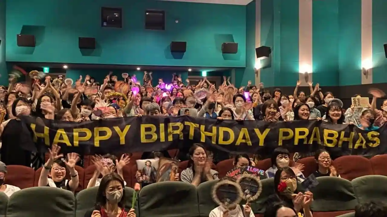 Advance Birthday Wishes from Tokyo Fans to Rebel Star Prabhas