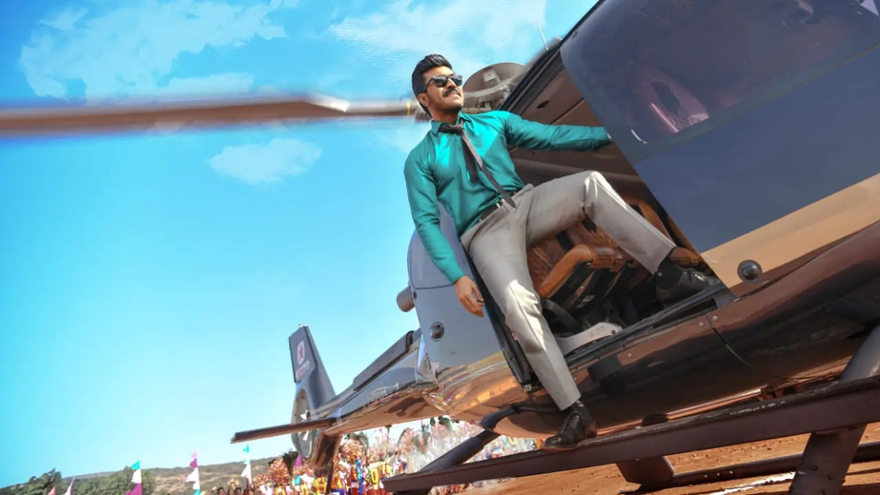 Global Star Ram Charan, Star Director Shankar's Game Changer Ra Macha Macha galvanises