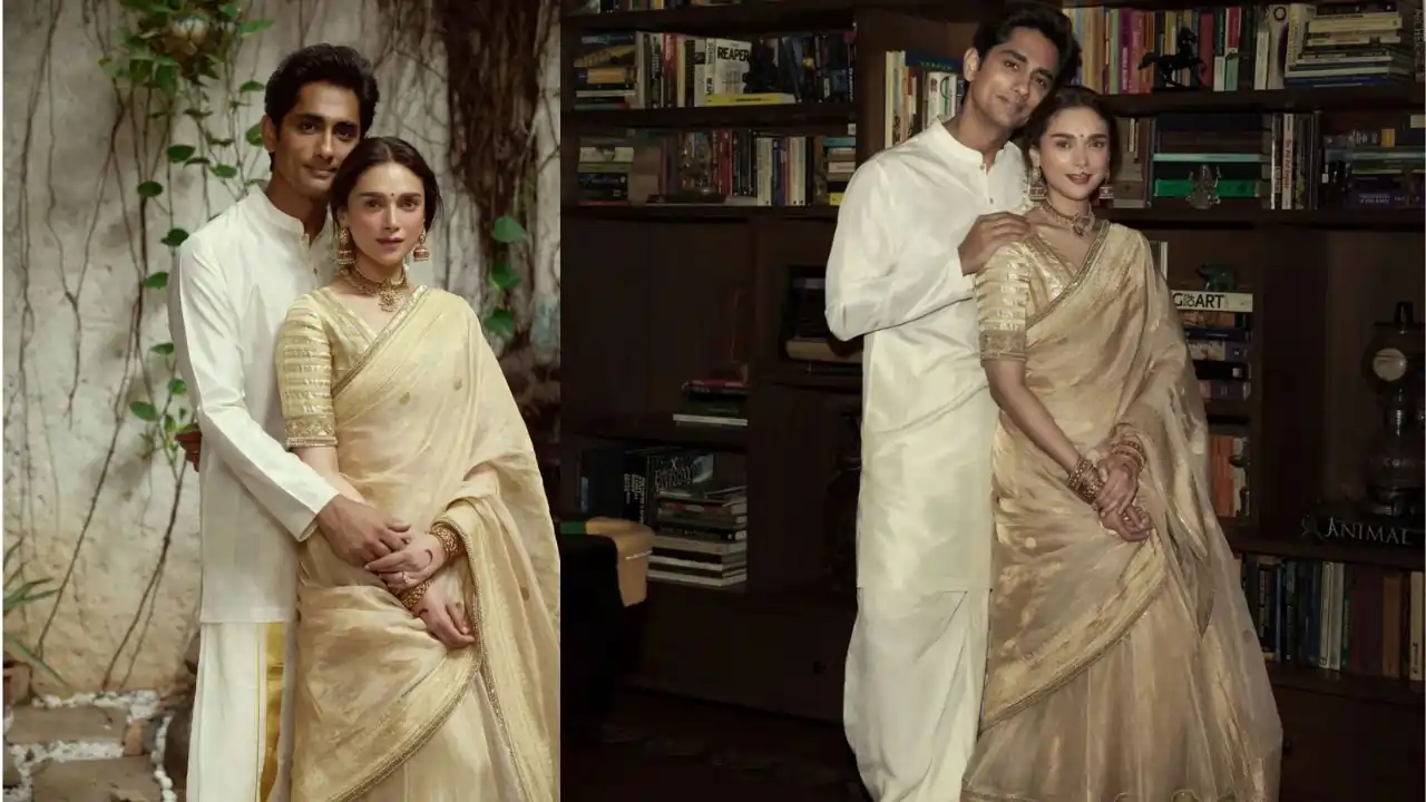 https://www.mobilemasala.com/film-gossip-tl/Actor-Siddharth-and-actress-Aditi-Rao-Hydari-are-united-in-marriage-tl-i300776