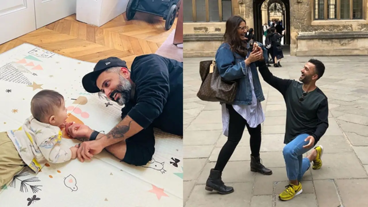Sonam Kapoor wishes Anand Ahuja on anniversary with unseen pics, even son Vayu makes a cameo
