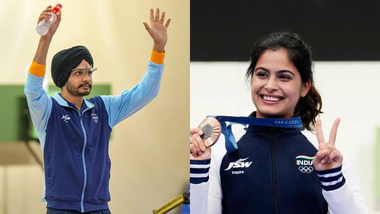 Manu-Sarabjot create history for India with mixed team bronze